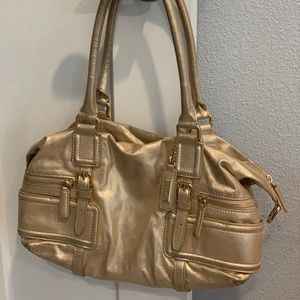 Cole Haan Gold Handbag